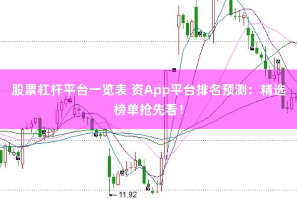 股票杠杆平台一览表 资App平台排名预测：精选榜单抢先看！