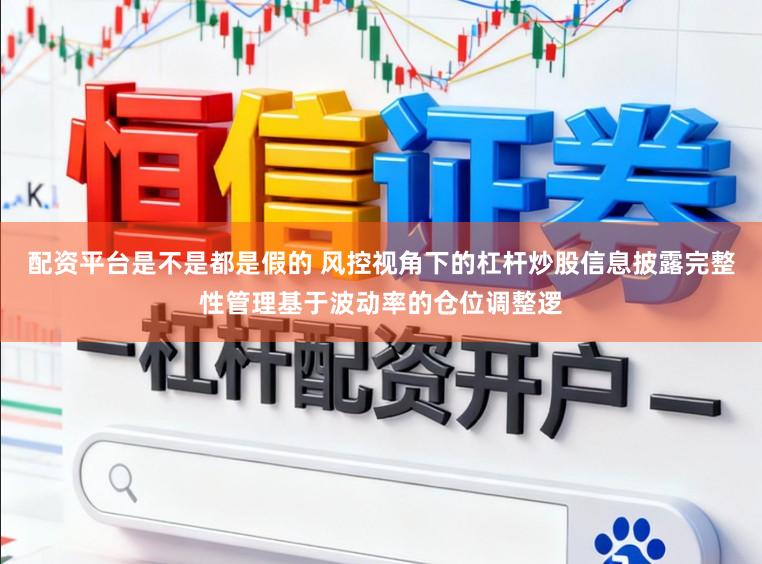 配资平台是不是都是假的 风控视角下的杠杆炒股信息披露完整性管理基于波动率的仓位调整逻