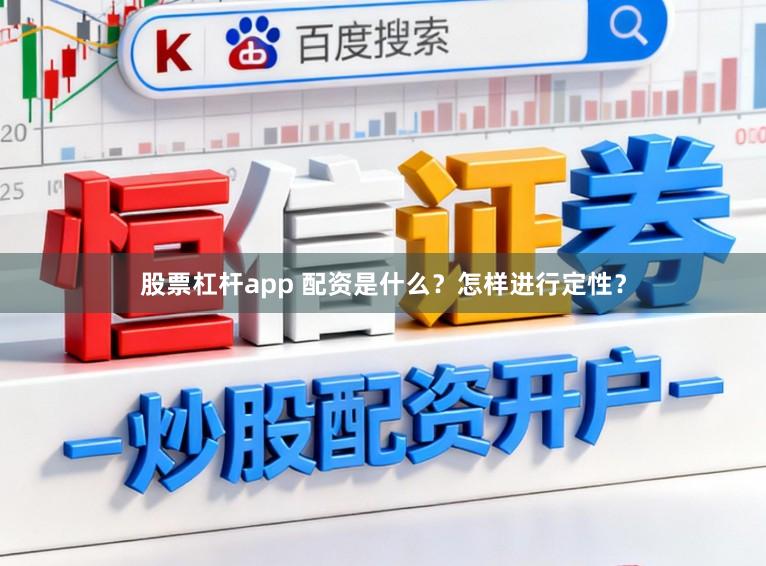 股票杠杆app 配资是什么？怎样进行定性？