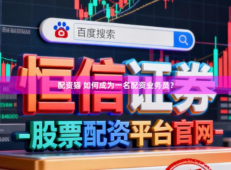 配资猫 如何成为一名配资业务员？